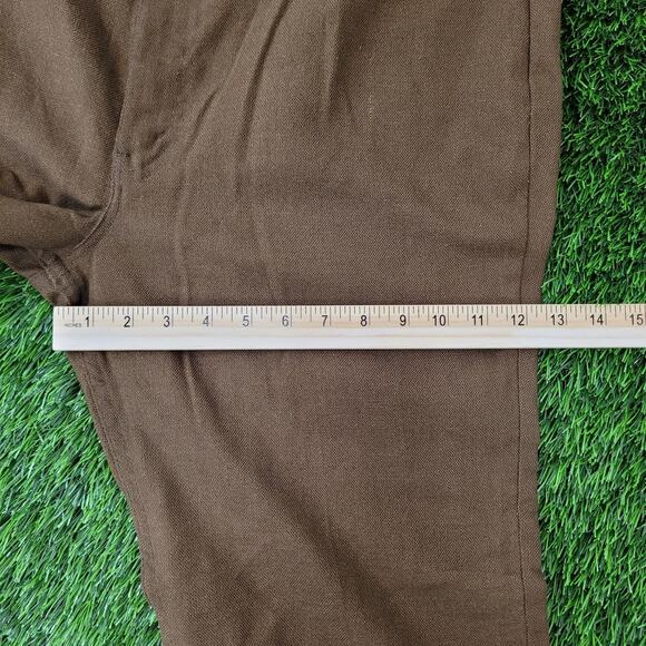 Vintage 70s LEVIS Sta-Prest Wide Leg Pants 36x28 USA Polyester Talon Zipper - Picture 10 of 16